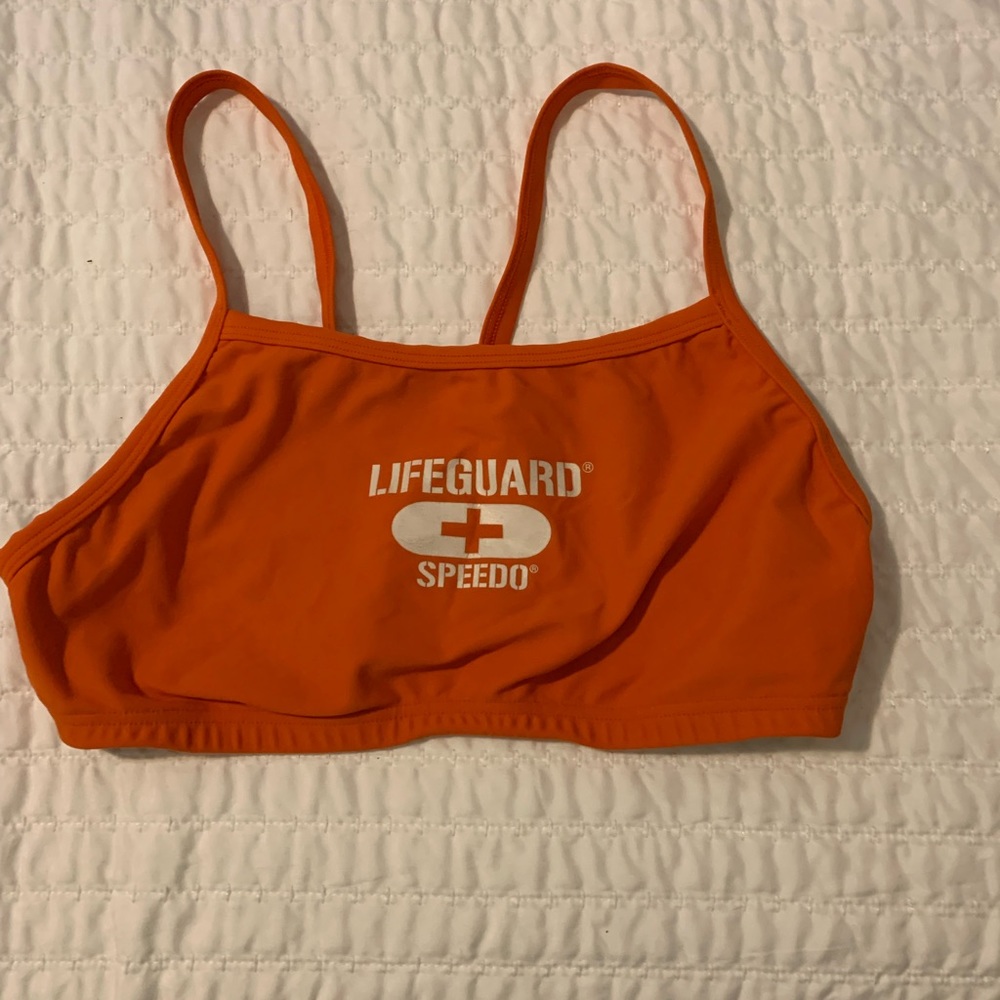 Speedo lifeguard top